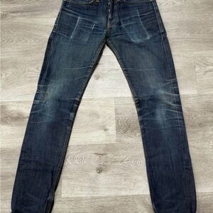 Gustin Dark Blue Skinny Jeans